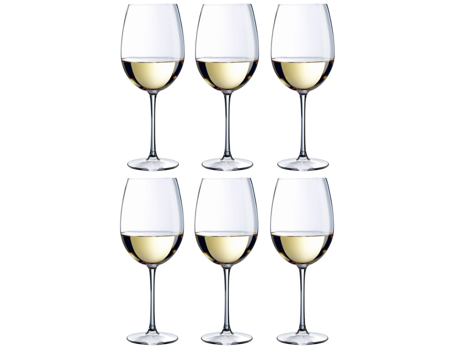 Chef & Sommelier Witte Wijnglazen Cabernet Tulip - 350 ml - 6 stuks