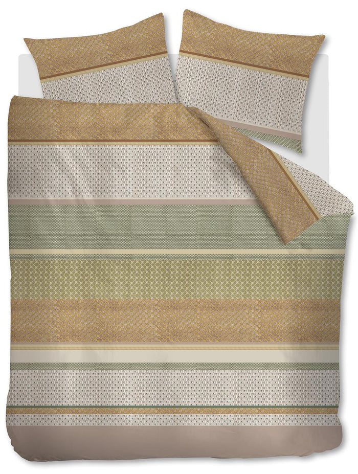 At Home by BeddingHouse Rows  dekbedovertrek - 200x200|220 - Multi