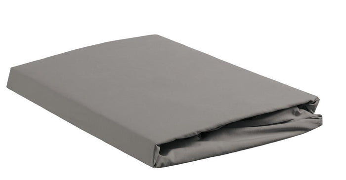 Ambiante Jersey - Hoeslaken - 200x200|210 - Grijs