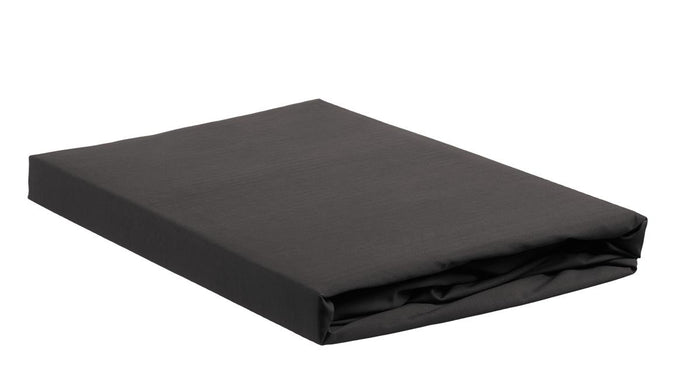 Ambiante Katoen - Splittopper Hoeslaken - 140x200 - Antraciet