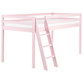 Beliani - ASCOUX - Kinderbed - Roze - 90 x 200 cm - Dennenhout