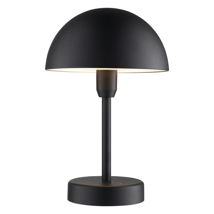 Nordlux Ellen To-Go Oplaadbare Tafellamp - Zwart
