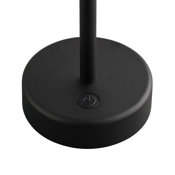Nordlux Ellen To-Go Oplaadbare Tafellamp - Zwart