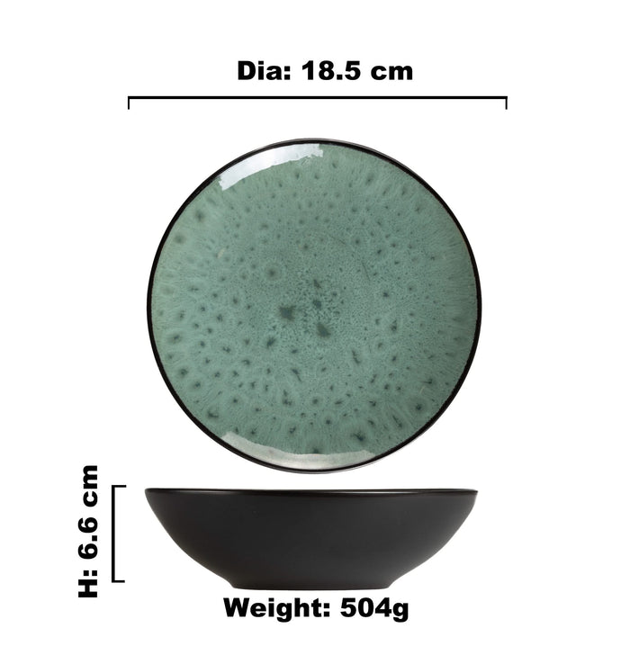 Cookinglife Diepe Borden | Soepborden Borneo ø 18 cm - 4 stuks