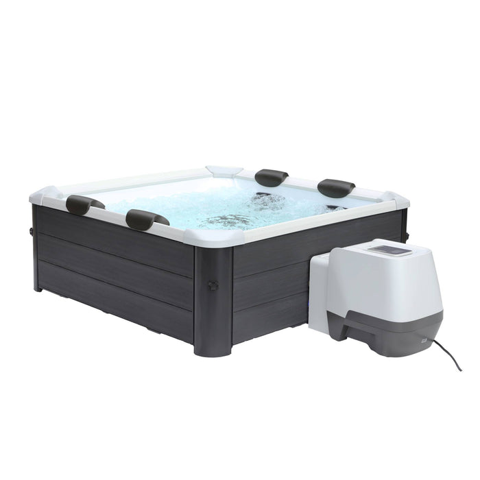sweeek - SPA Oslo- 6 personen Hydromassage 4 kussens 160cm
