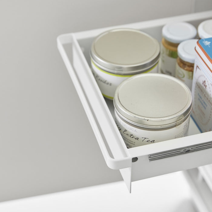 Yamazaki Keukenkast Organizer - 2 niveaus - Tower - Wit
