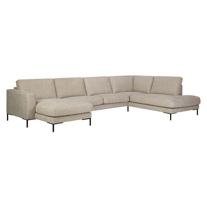 by fonQ Cirro U-bank Rechts - Beige