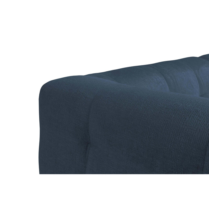 by fonQ Mush Hoekbank Links - Chenille - Blauw