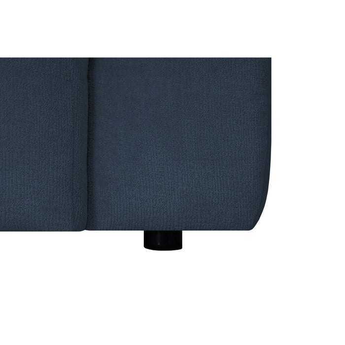 by fonQ Mush Hoekbank Links - Chenille - Blauw