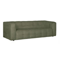 by fonQ Mush 3-zitsbank - Chenille - Groen