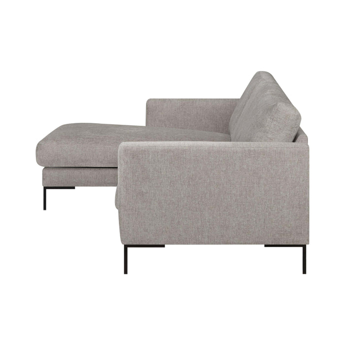 by fonQ Cirro Hoekbank met Chaise Longue Links - Lichtgrijs
