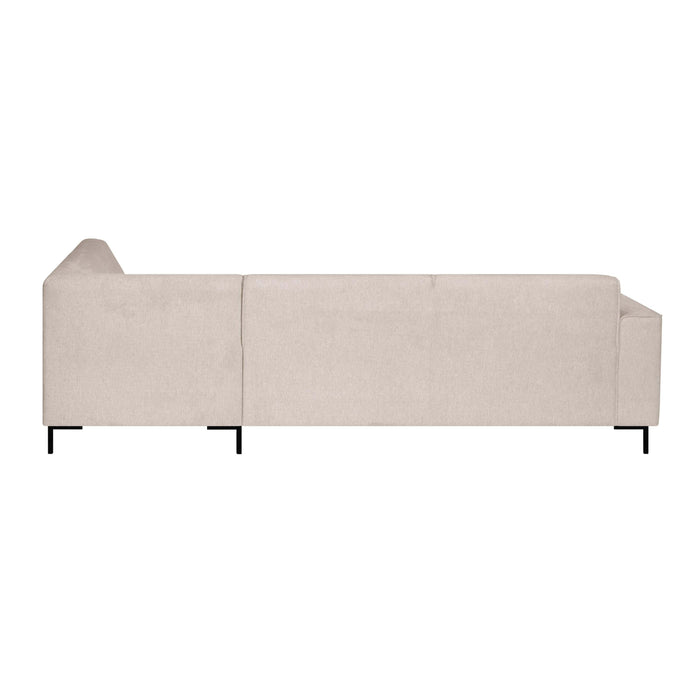 by fonQ Loft Hoekbank Rechts - Chenille - Beige