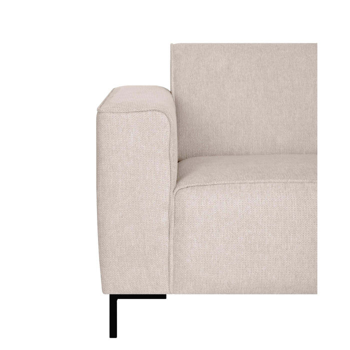 by fonQ Loft Hoekbank Rechts - Chenille - Beige