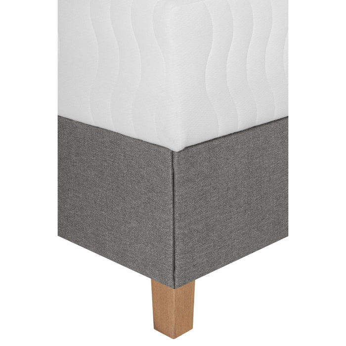 by fonQ Fjora Boxspring met Opbergruimte 160 x 200 cm - Steengrijs