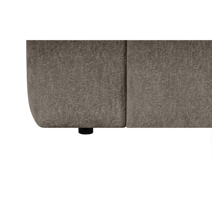 by fonQ Plume Fauteuil - Chenille - Mocca