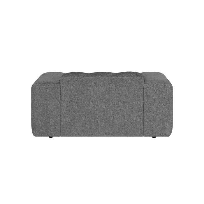 by fonQ Plume Fauteuil - Chenille - Antraciet