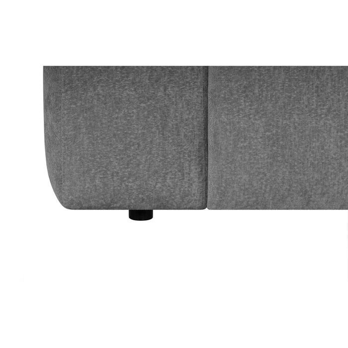 by fonQ Plume Fauteuil - Chenille - Antraciet