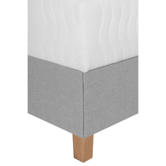by fonQ Fjora Boxspring met Opbergruimte 160 x 200 cm - Grijs