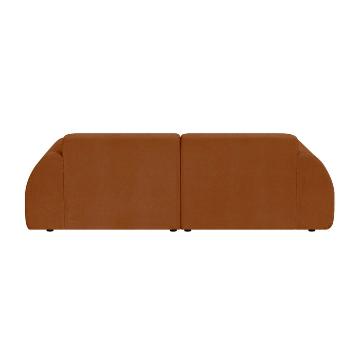 by fonQ Bink 2,5-zits Hoekbank met Chaise Longue Rechts - Bouclé - Terra
