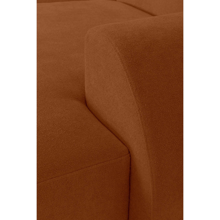 by fonQ Bink 2,5-zits Hoekbank met Chaise Longue Rechts - Bouclé - Terra