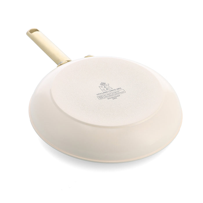 BK Sublime Koekenpannenset Ø 24 cm + Ø 28 cm  - Crème