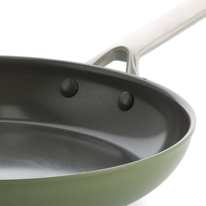 BK Sublime Koekenpannenset Ø 24 cm + Ø 28 cm  - Olijfgroen