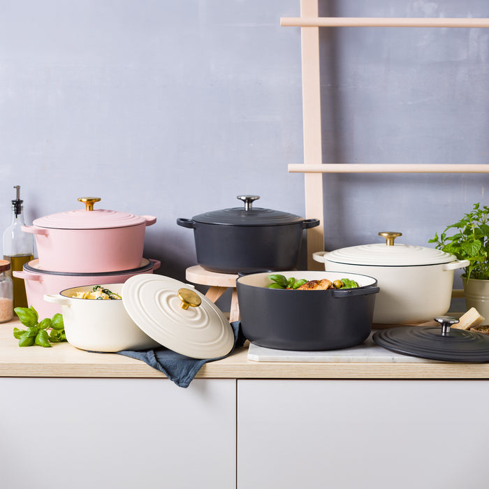 BK Bourgogne Braadpan Ø 28 cm - Cream White