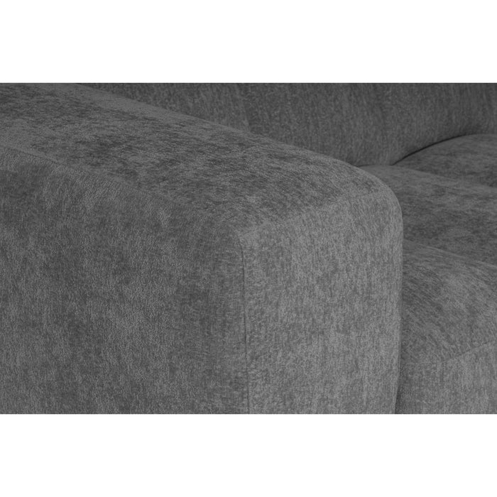 by fonQ Plume Fauteuil - Chenille - Antraciet