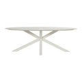 Hartman Xander Tuintafel Ovaal B 220 x D 120 cm - Wit