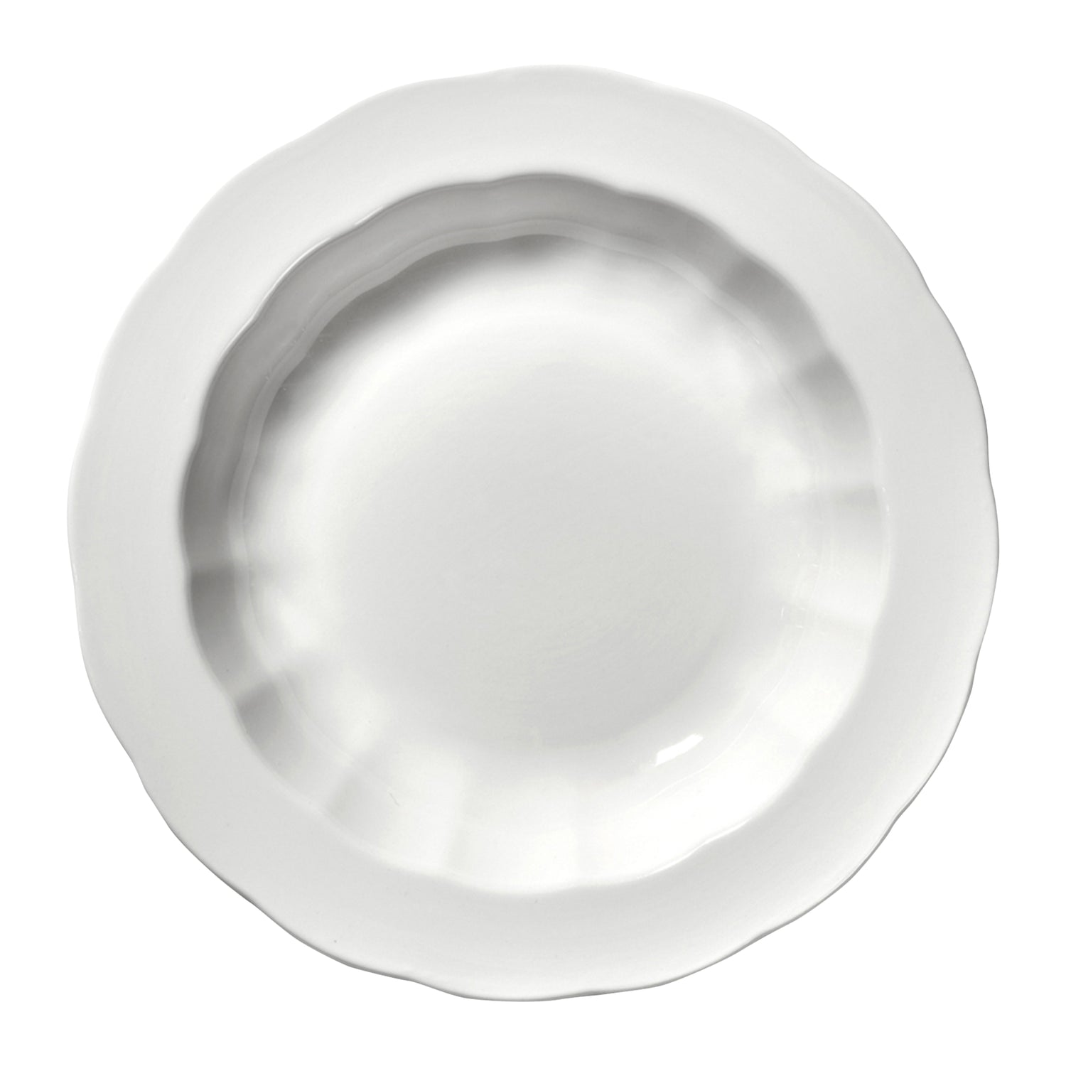 SERAX - Sergio Herman - Silhouette Diep Bord - Wit - Set van 4
