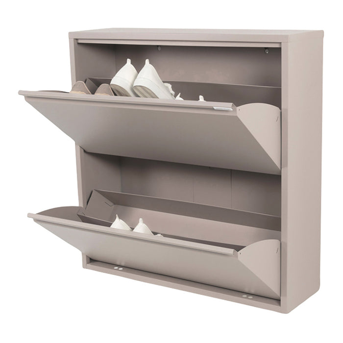 Spinder Design Billy 2 Schoenenkast - Silky Taupe