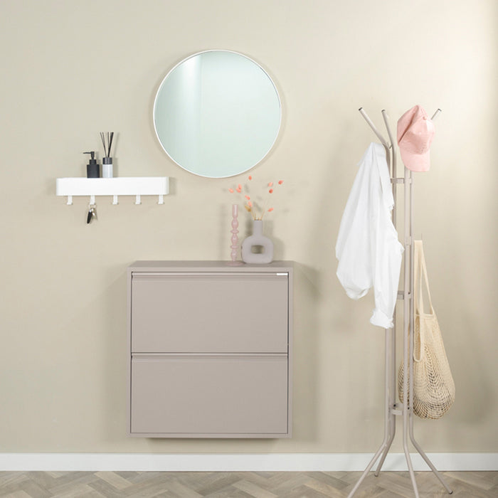 Spinder Design Billy 2 Schoenenkast - Silky Taupe