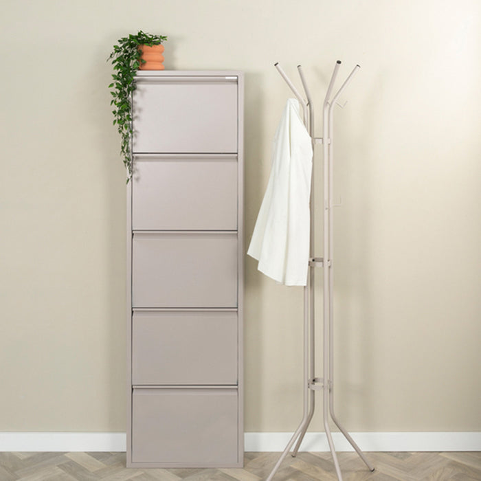 Spinder Design Billy 5 Schoenenkast - Silky Taupe