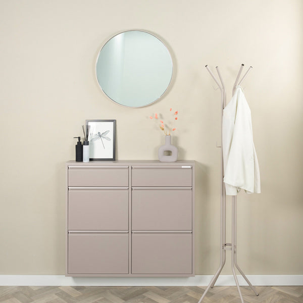 Spinder Design Billy 6 Schoenenkast - Silky Taupe