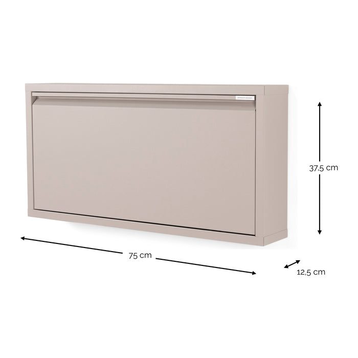 Spinder Design Billy 1 Schoenenkast - Silky Taupe