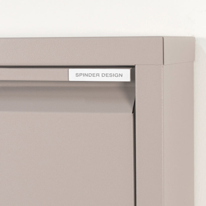 Spinder Design Billy 3 Schoenenkast - Silky Taupe