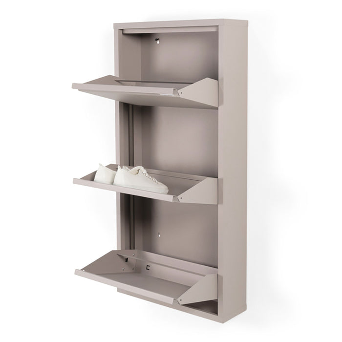 Spinder Design Billy 3 Schoenenkast - Silky Taupe