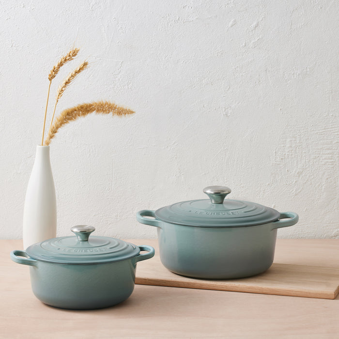 Le Creuset Signature Braadpan Ø 24 cm - Sea Salt