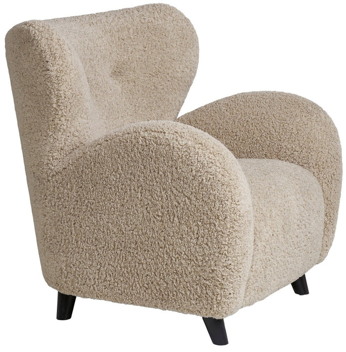 House Nordic Carlino Lichtbruin Fauteuil