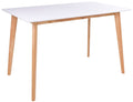 House Nordic Vojens Rechthoekige Eettafel Wit