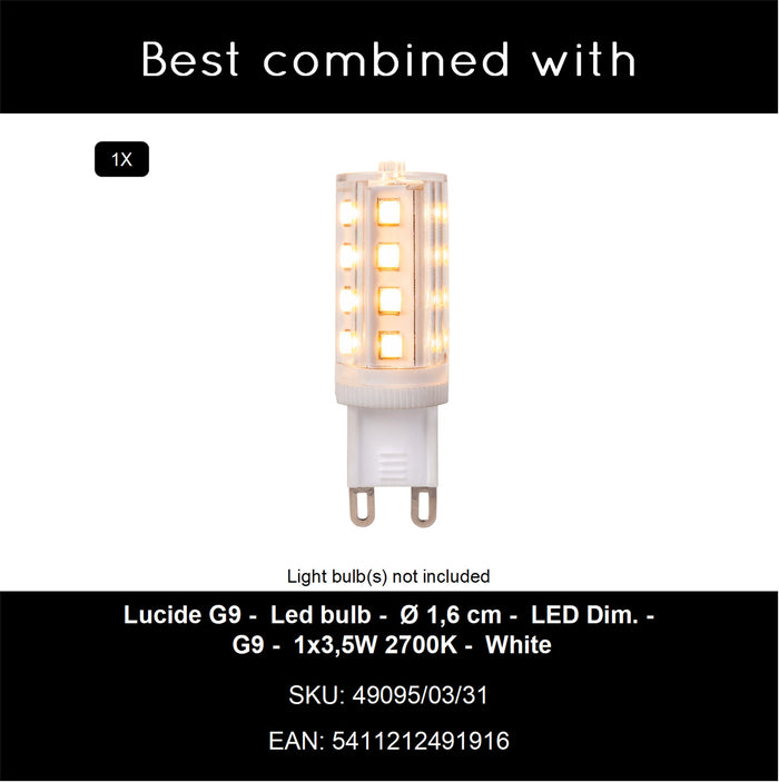Lucide TRACK Railverlichting - Koffie