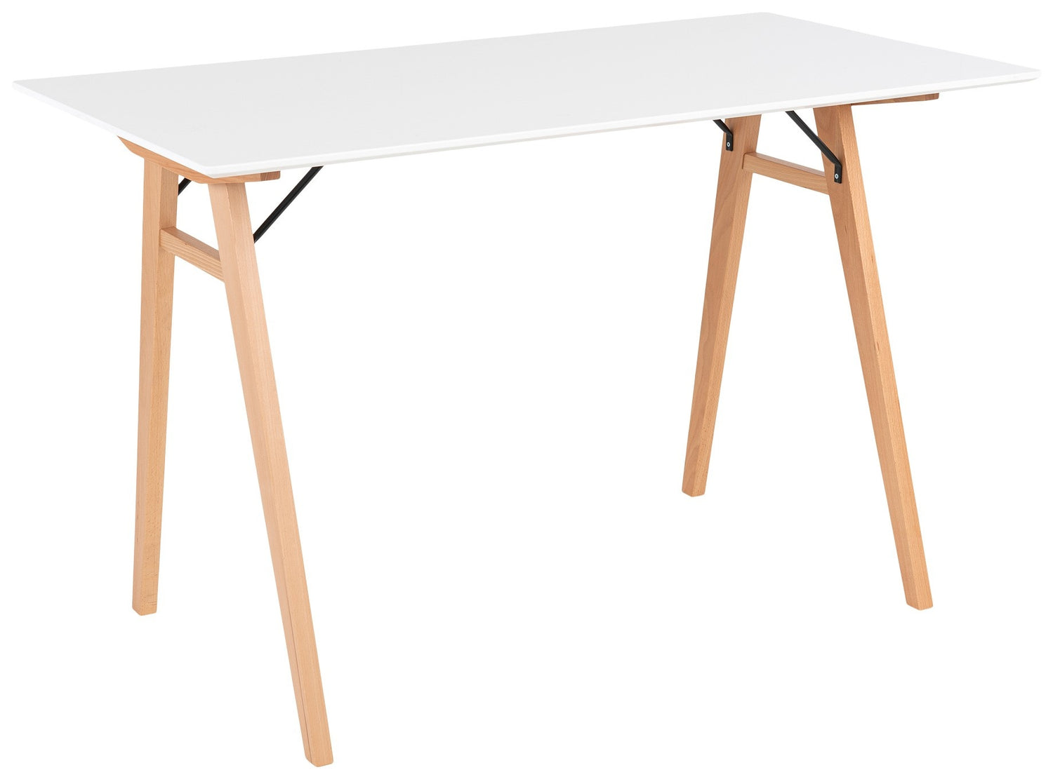House Nordic Vojens 120 x 60 cm Bureautafel Wit