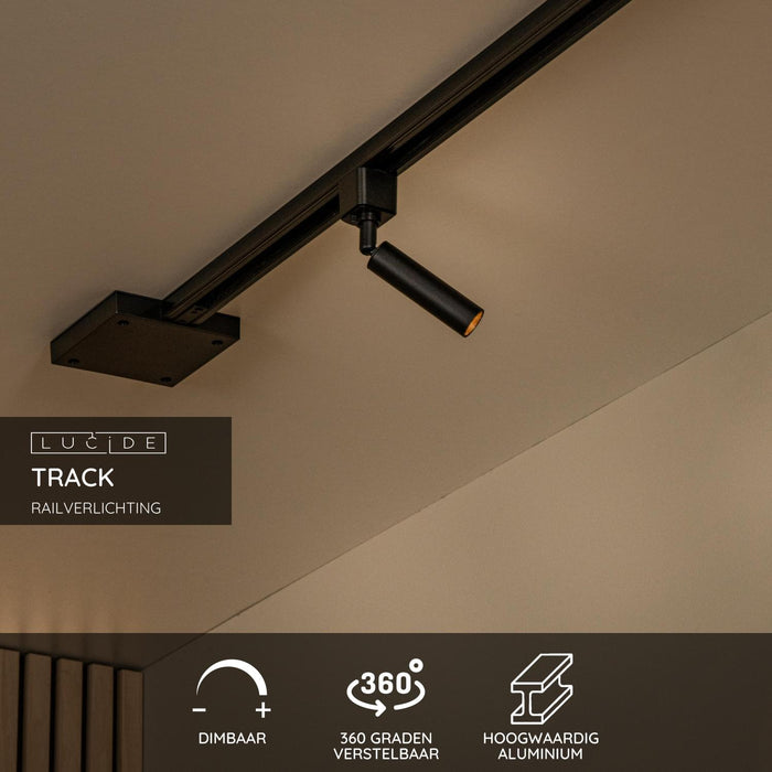 Lucide TRACK Railverlichting - Zwart