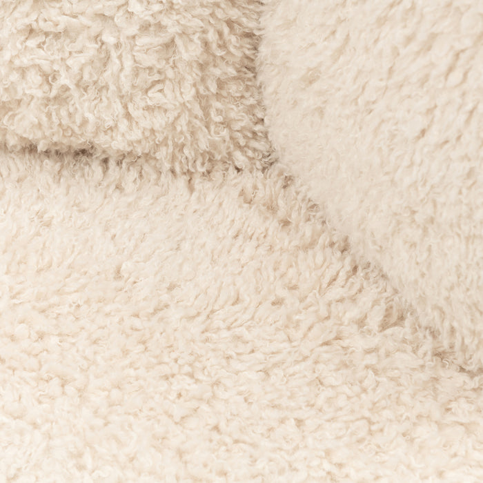 Rivièra Maison - Carmin Dagbed in W14 - Witte Leeuw van PA5 Polyester en Beukenhout, 140x134x90 cm