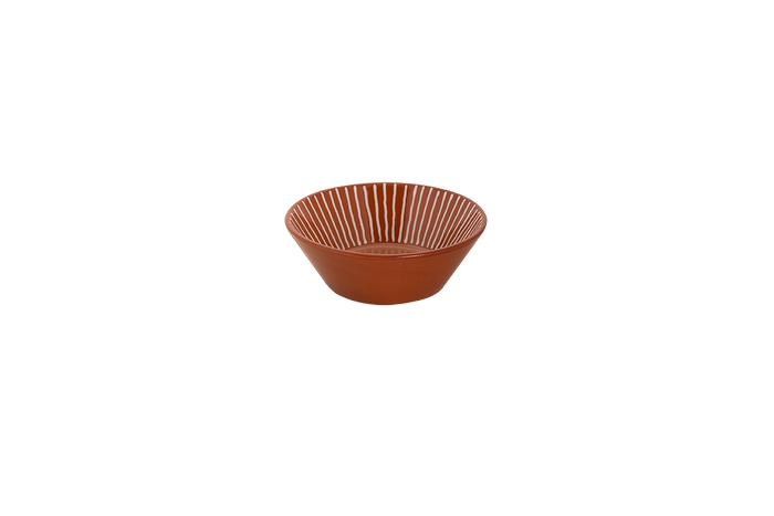 Colori Del Sud - Mezquita - Schaal - 1,8 L - ø 23 cm - Bruin|Zwart
