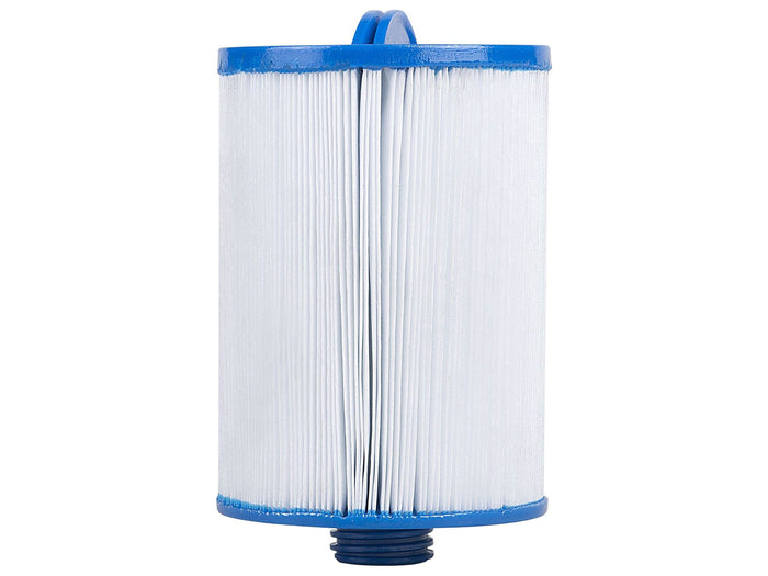 Beliani-CALIMA|VILLARRICA-Filter-Wit|Blauw-Synthetisch materiaal