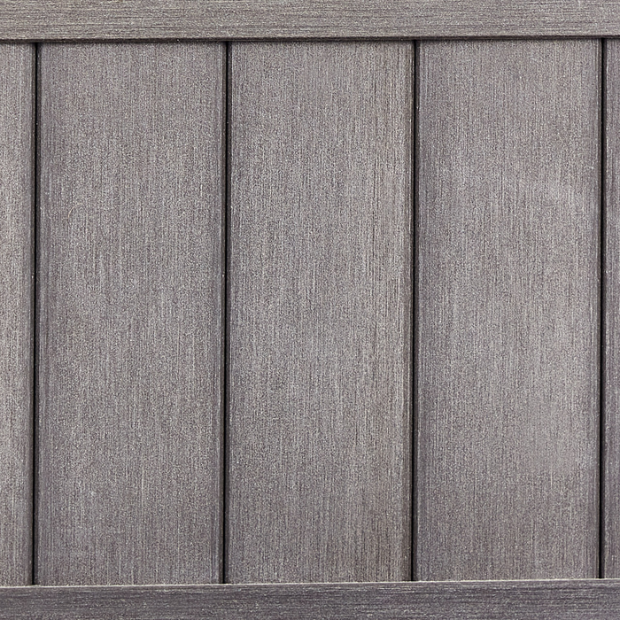Beliani - LIMAY - Hottub trap - Grijs - Synthetisch materiaal