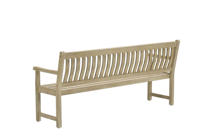Vondel parkbench - eucalyptushout met white wash - L190 cm