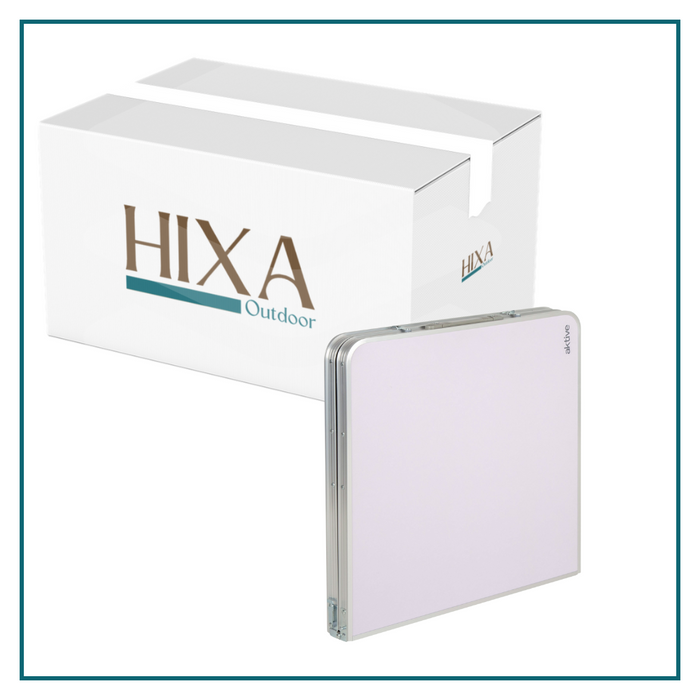 HIXA Campingtafel Vouwtafel Inklapbare tafel Strandtafel Wit Verste...