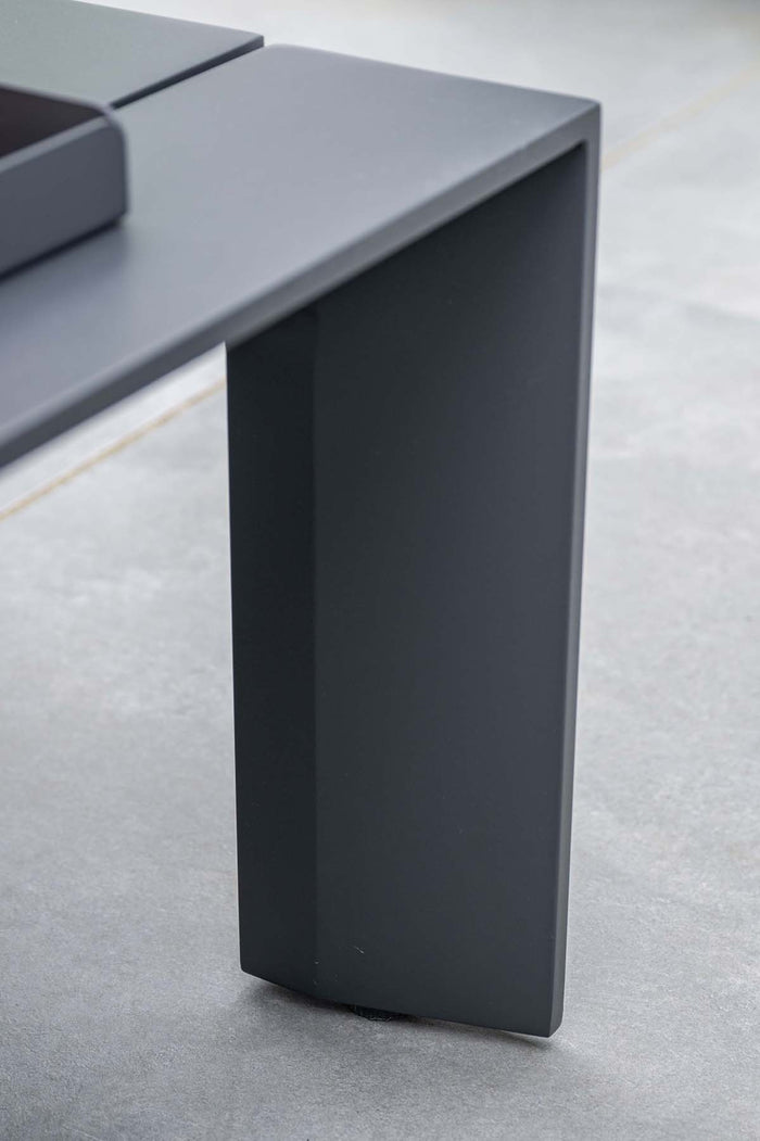 5-delige loungeset Levanto - 5 persoons - met laptoptafel